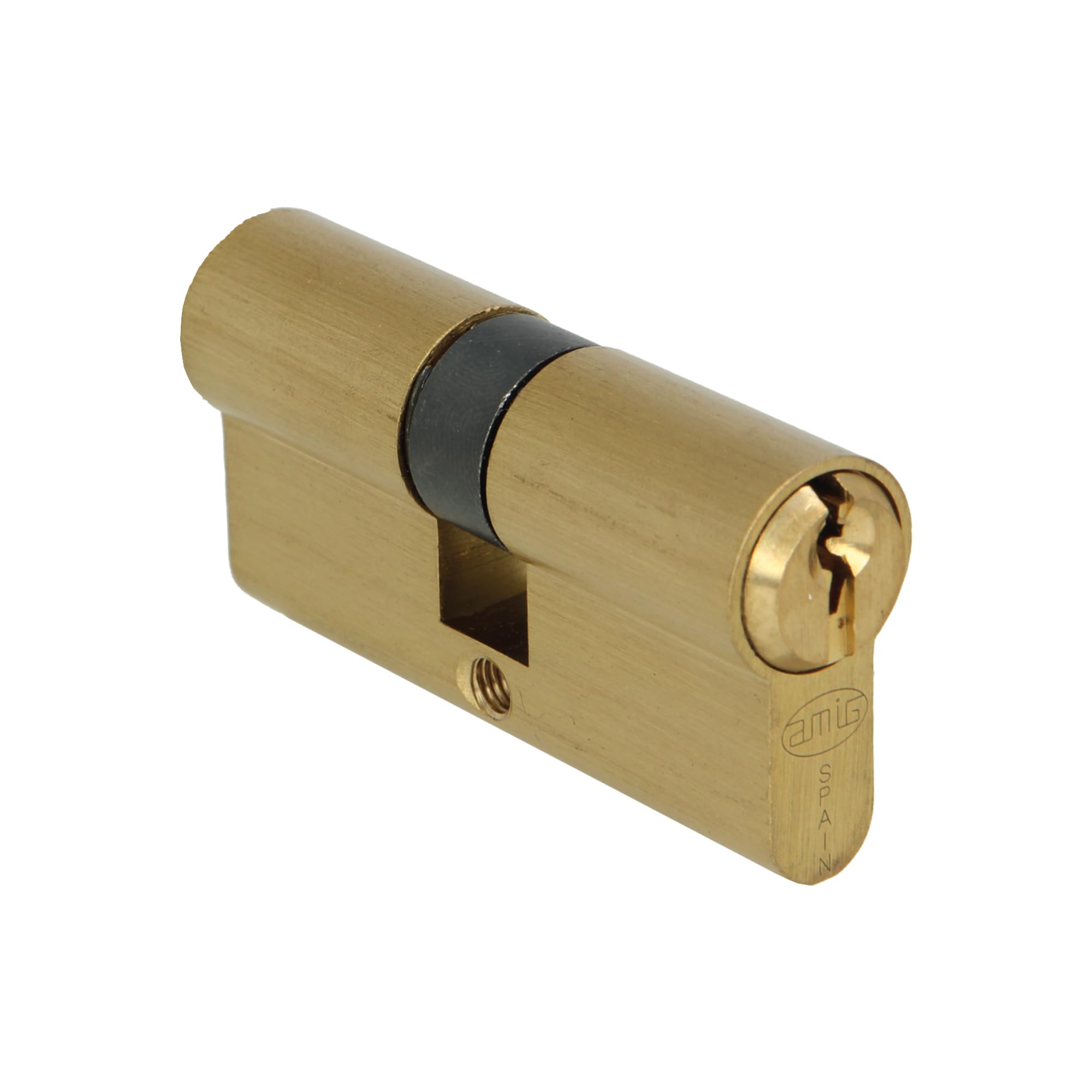 Amig, Lock Cylinder, Size: 80 mm (35-45), 6 Pins, Anti-Pick and Anti-Bumping System, Anti-Drill Pins, Includes 3 Keys