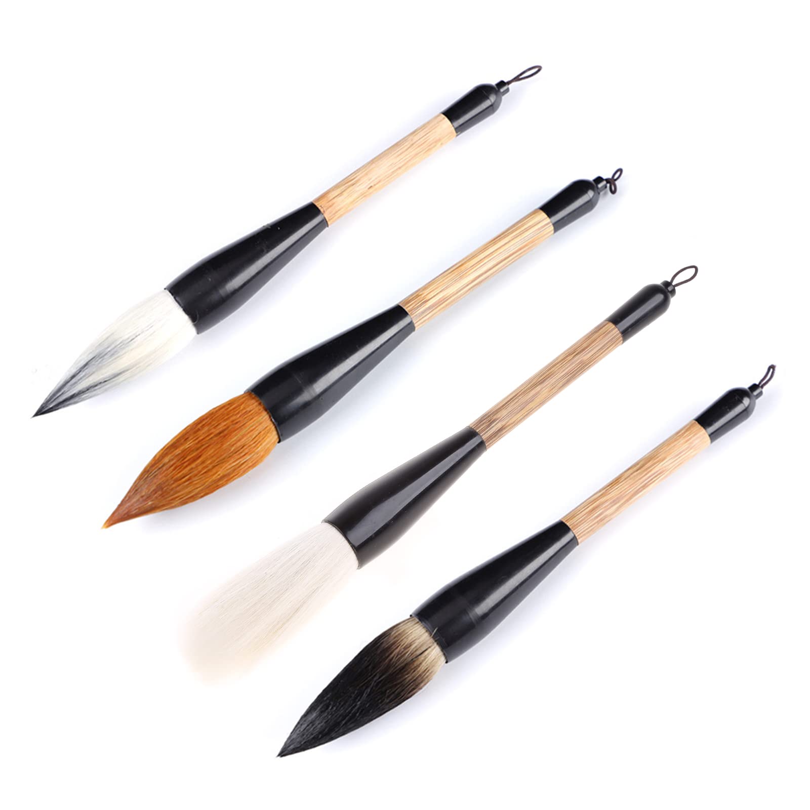 Large Chinese Calligraphy Brushes Bear Weasel Woolen Mixed Hair Writing Painting Brush Regular Script Practice Couplets