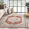 Well Woven Nambe Rust Vintage Persian Medallion Area Rug 8x10 (7'10" x 9'10")