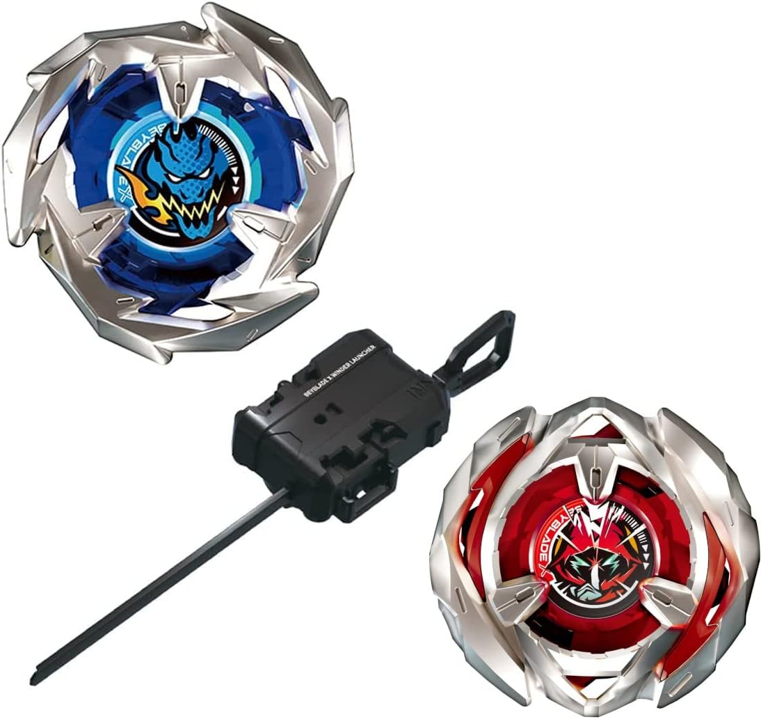 Beyblade X BX-01 Dran Sword & BX-05 Wizard Arrows Asli Jepang