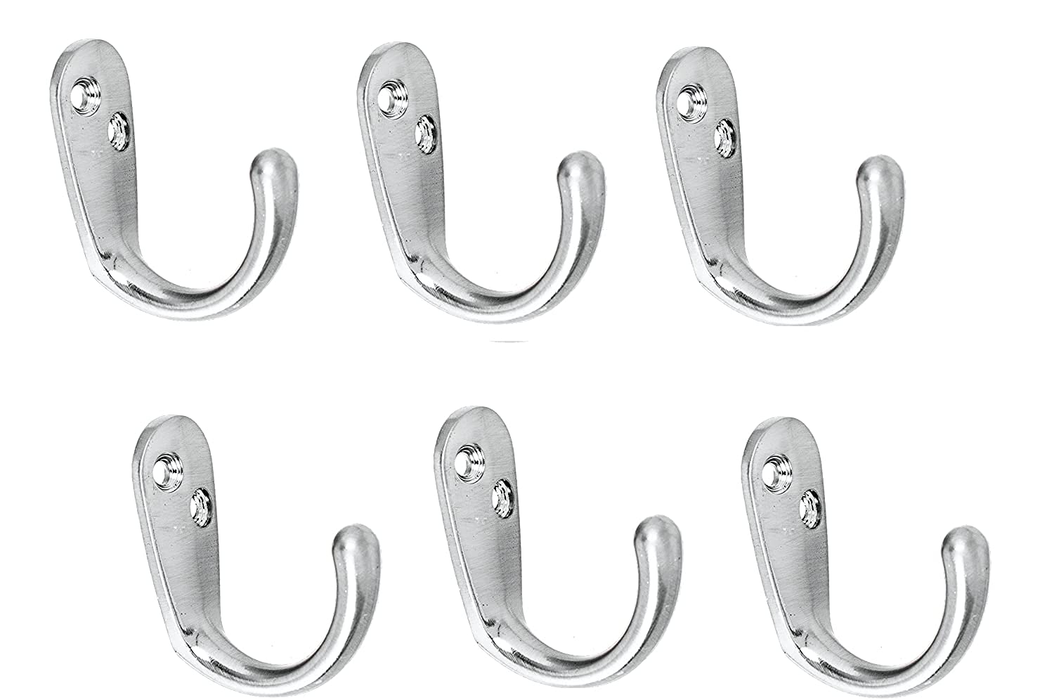 GAIYERA Aluminium Alloys Single Jack(J) Wall Hook 1 Leg Silver, Pack of 6 (B09GNQ21LB) Amazon Price History, Amazon Price Tracker