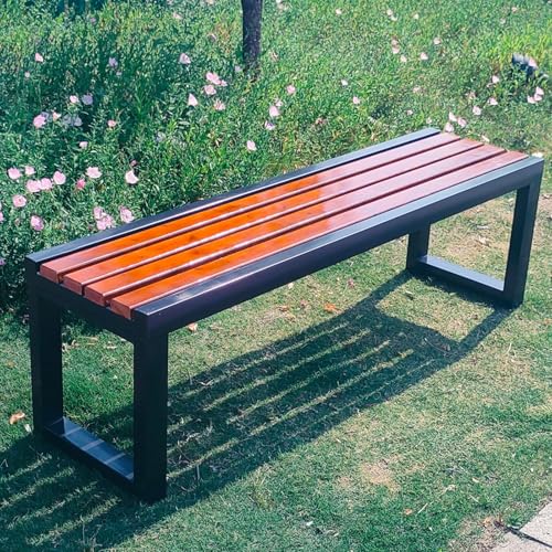 Banc de parc extérieur solide pour optimiser les petits espaces de jardin et balcons - 3