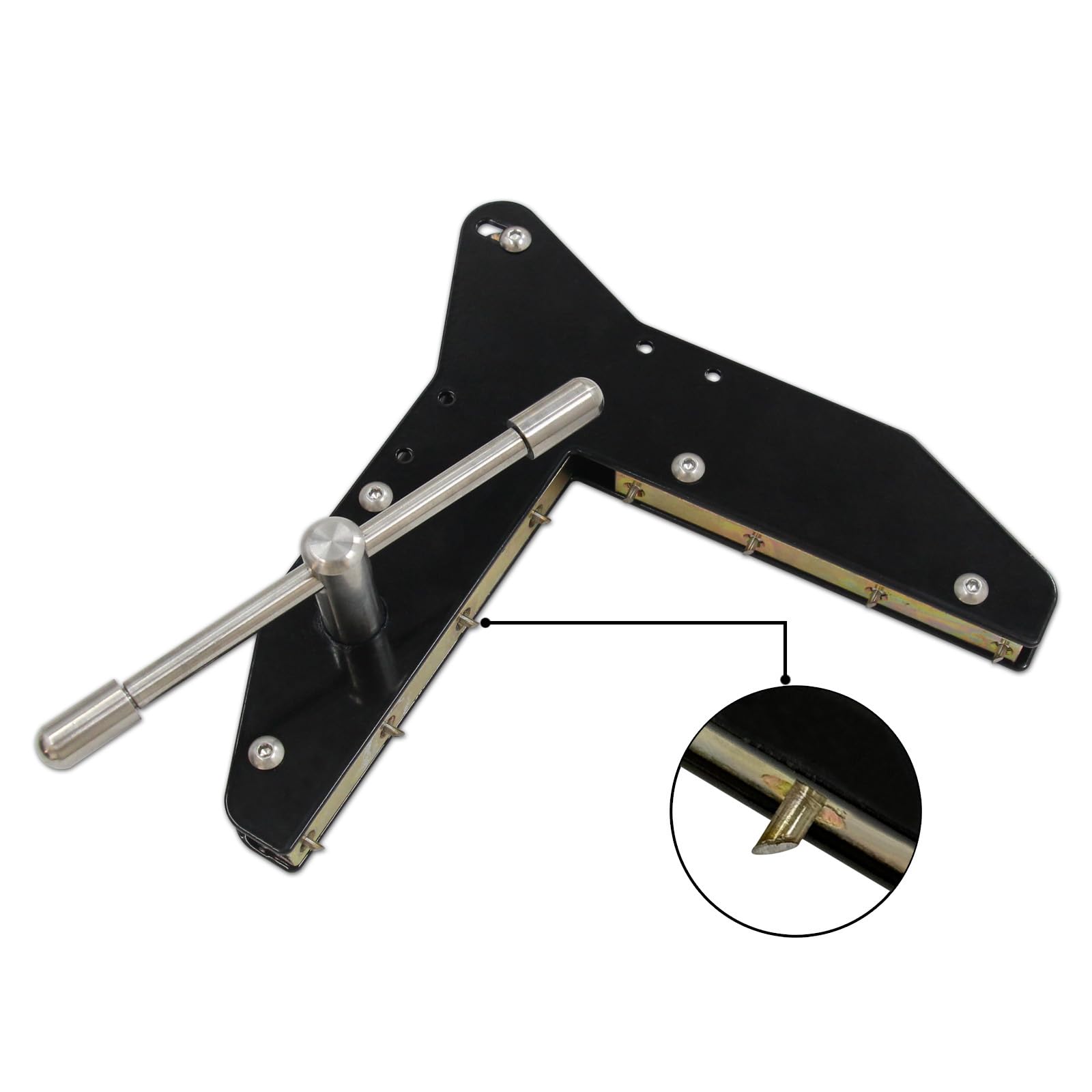 Abrazadera de esquina de inglete de acero de alto carbono para carcasa de puerta de ventana, unión precisa de madera y montaje para entusiastas del bricolaje