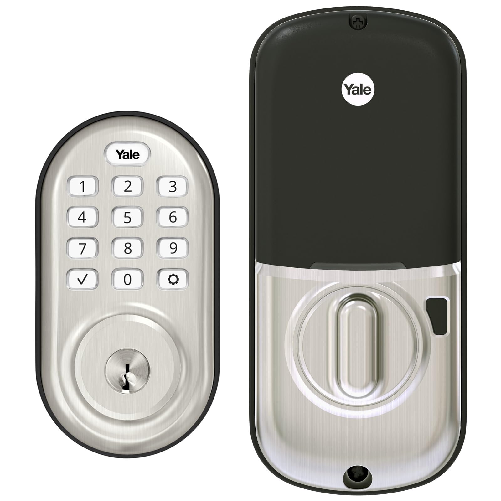 Amazon.com: Yale Assure Lock with Z-Wave, Satin Nickel Smart