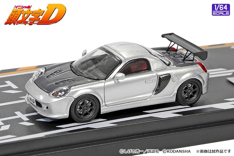 WONDAイニシャル頭文字Ｄ公道最速伝説編トヨタMR-S小柏カイ仕様 ZZW30 WONDAイニシャル頭文字D公道最速伝説編トヨタMR-S小柏カイ仕様