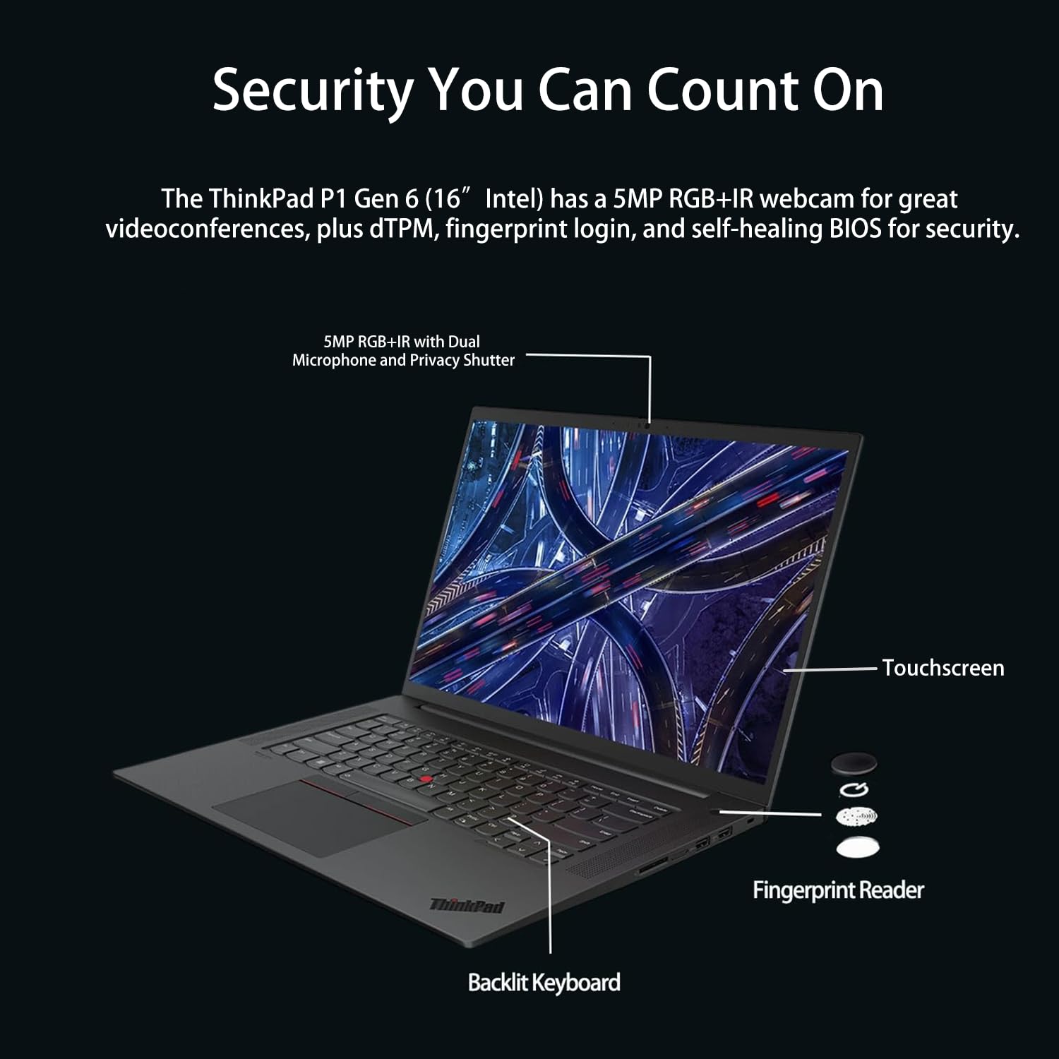 Lenovo ThinkPad P1 Mobile Workstation Laptop, 16
