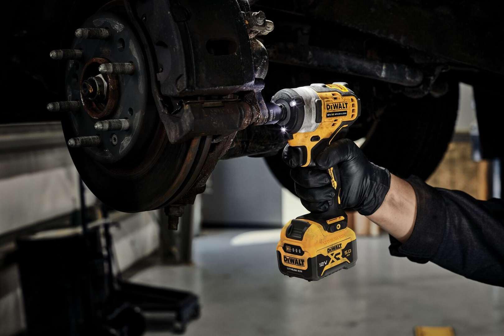 Boulonneuse 1/2 XR 12V DEWALT + batterie 5Ah + Coffret Tstak - DCF901P1-QW