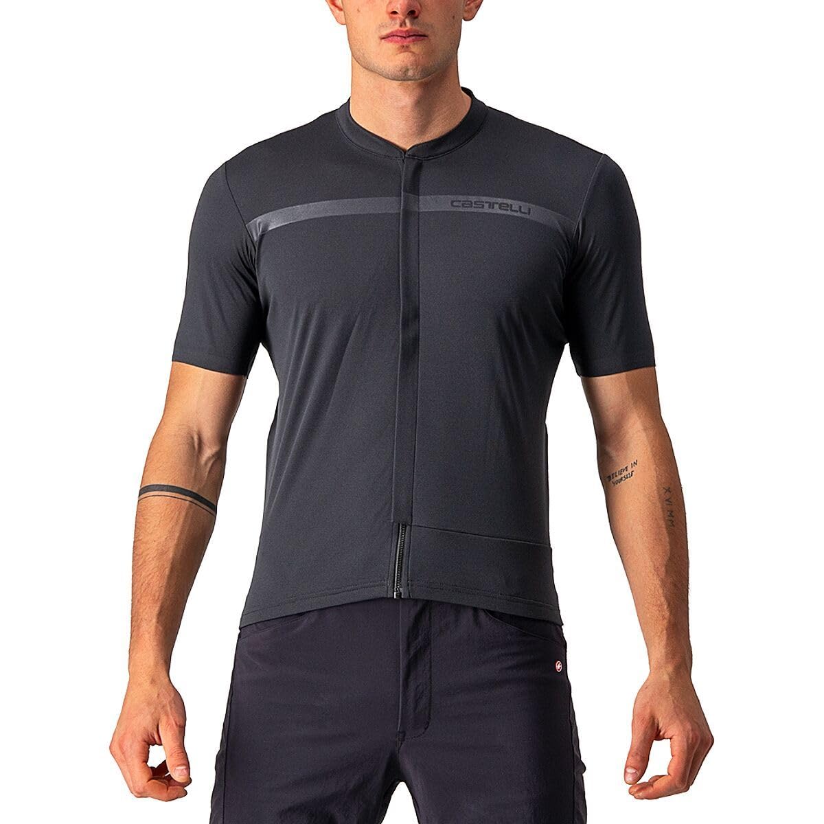 CASTELLI 4522006-030 Unlimited ALLROAD Jersey Men's T-Shirt Dark Gray M