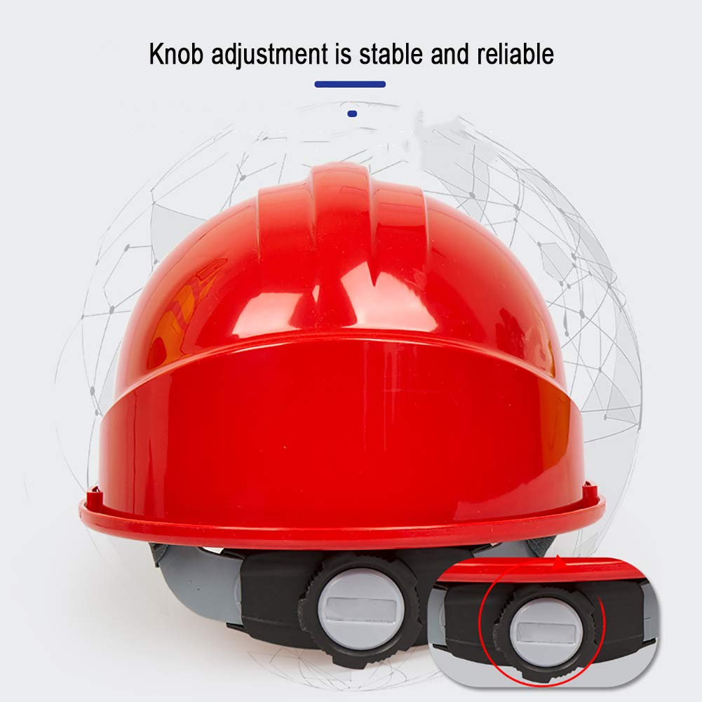 Elmetto Protettivo | Casco da Lavoro con Visiera Corta | elmetto Antinfortunistica elmetto da Cantiere Casco da Lavoro Casco da Cantiere Protezione Cantiere ponteggio