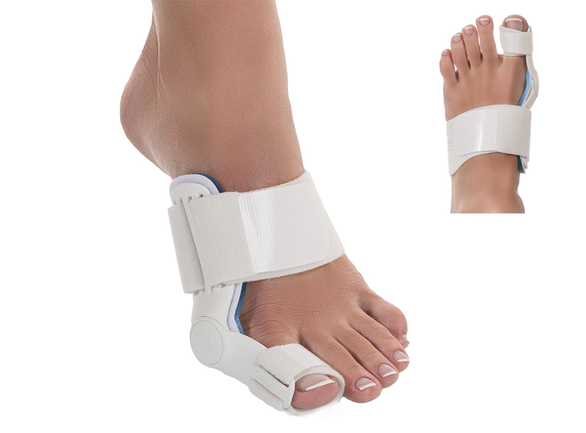 Hallufix Bunion Protector and Correction Splint | for Men and Women | Hallux Valgus Bunion Corrector | Helps straighten The Big Toe and Provide Bunion Relief of Pain | Premium Device Made in Germany