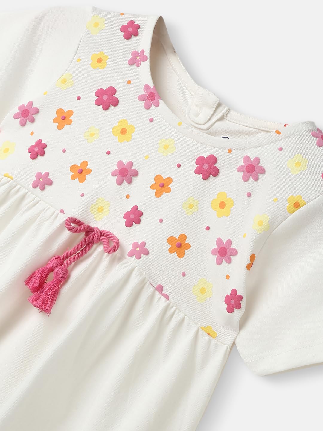 Nautinati Infant Girls Pure Cotton Top with Trousers| I Age 0-3 Years - Image 8 thumbnail
