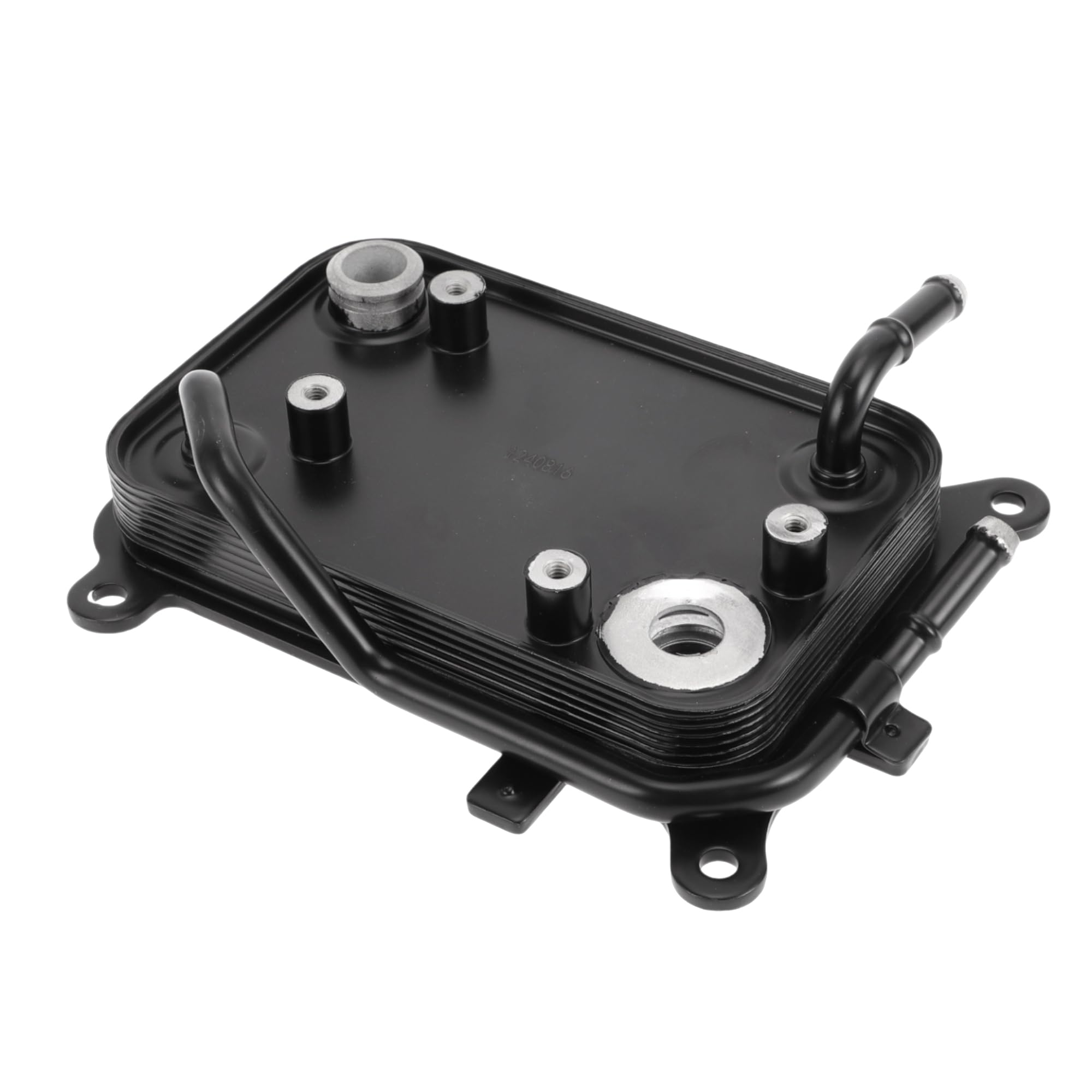 HEROFFIX 1 Pc Engine Oil Cooler for Kia Sorento 2014-2015 Transmission Oil Cooler Trans Cooler No.256202W500 Black Aluminum Alloy