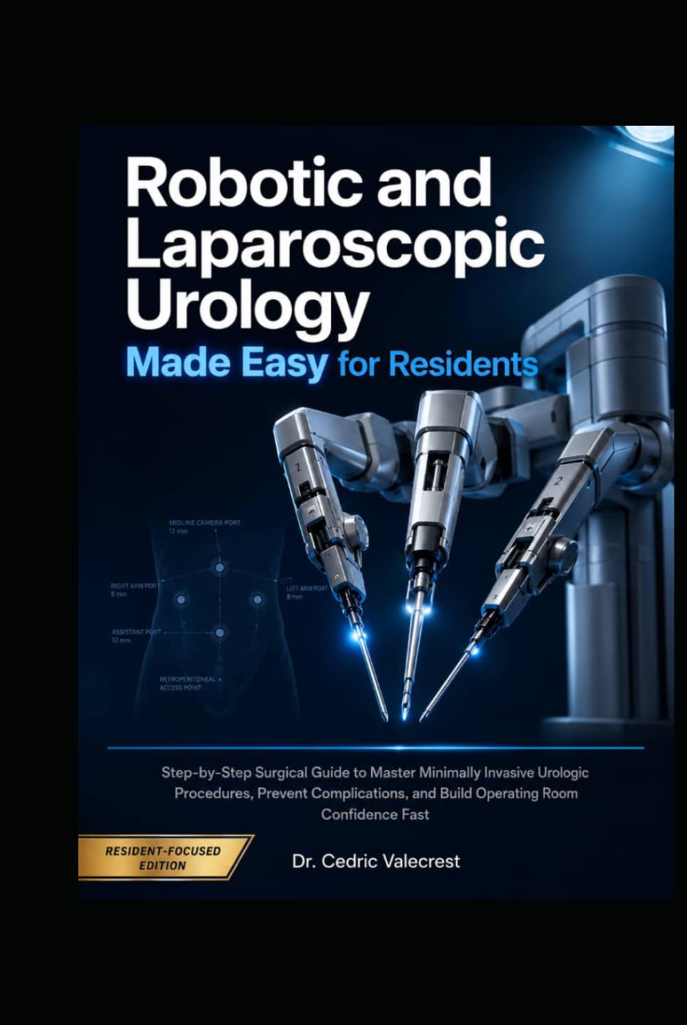Robotic and Laparoscopic Urology Made Easy for Residents: Step-by-Step Surgical Guide to Master Minimally Invasive Urologic Procedures, Prevent Complications, and Build Operating Room Confidence Fast