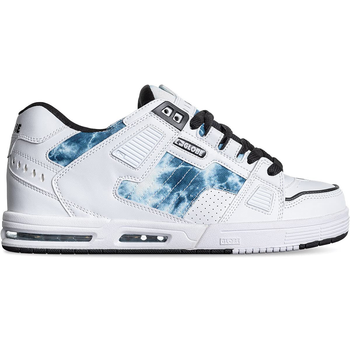 Globe Sabre Mens Skate Trainers in White Blue - 12 US