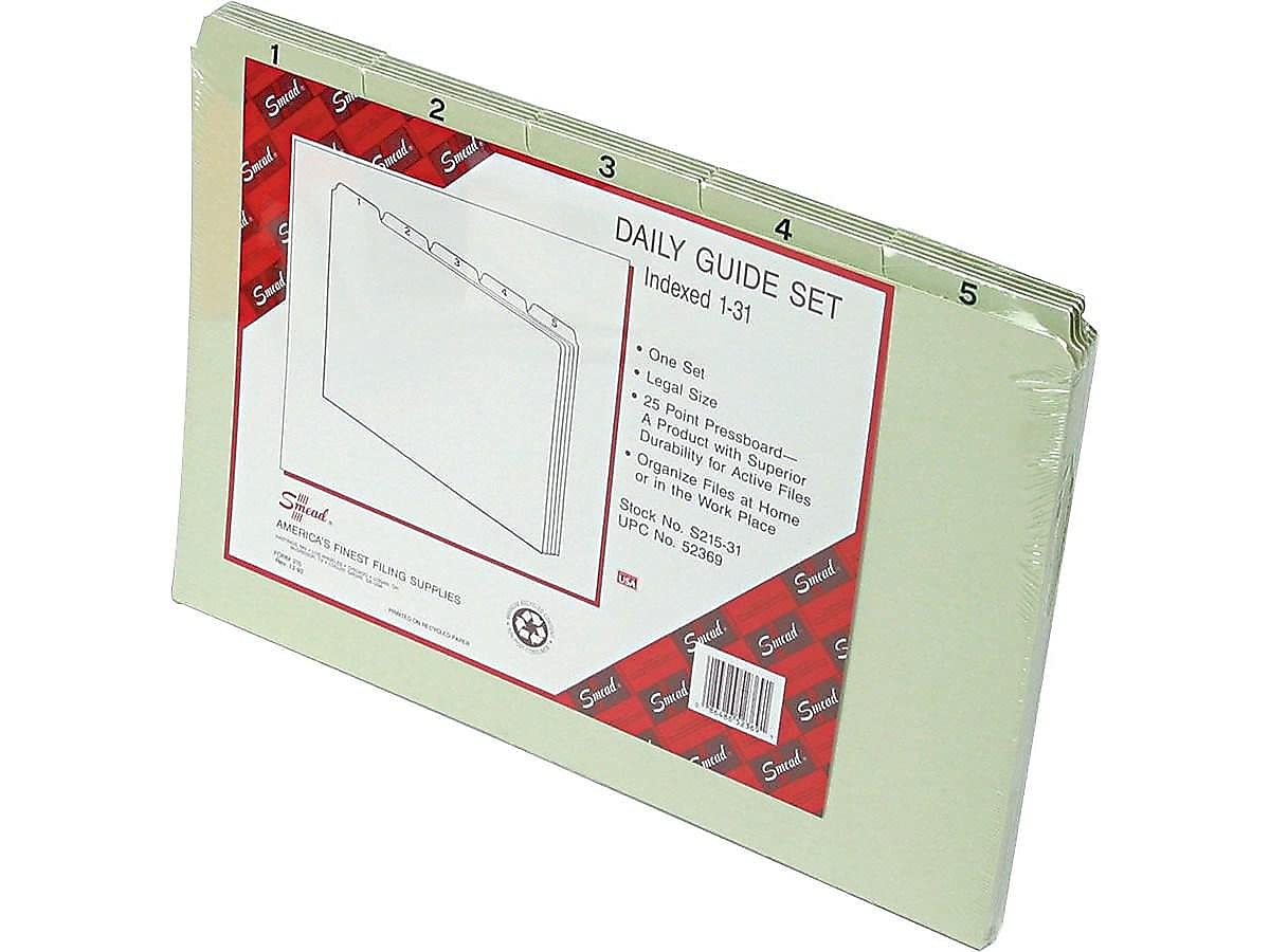 Smd52369 – Smead Recycled Top Tab guides