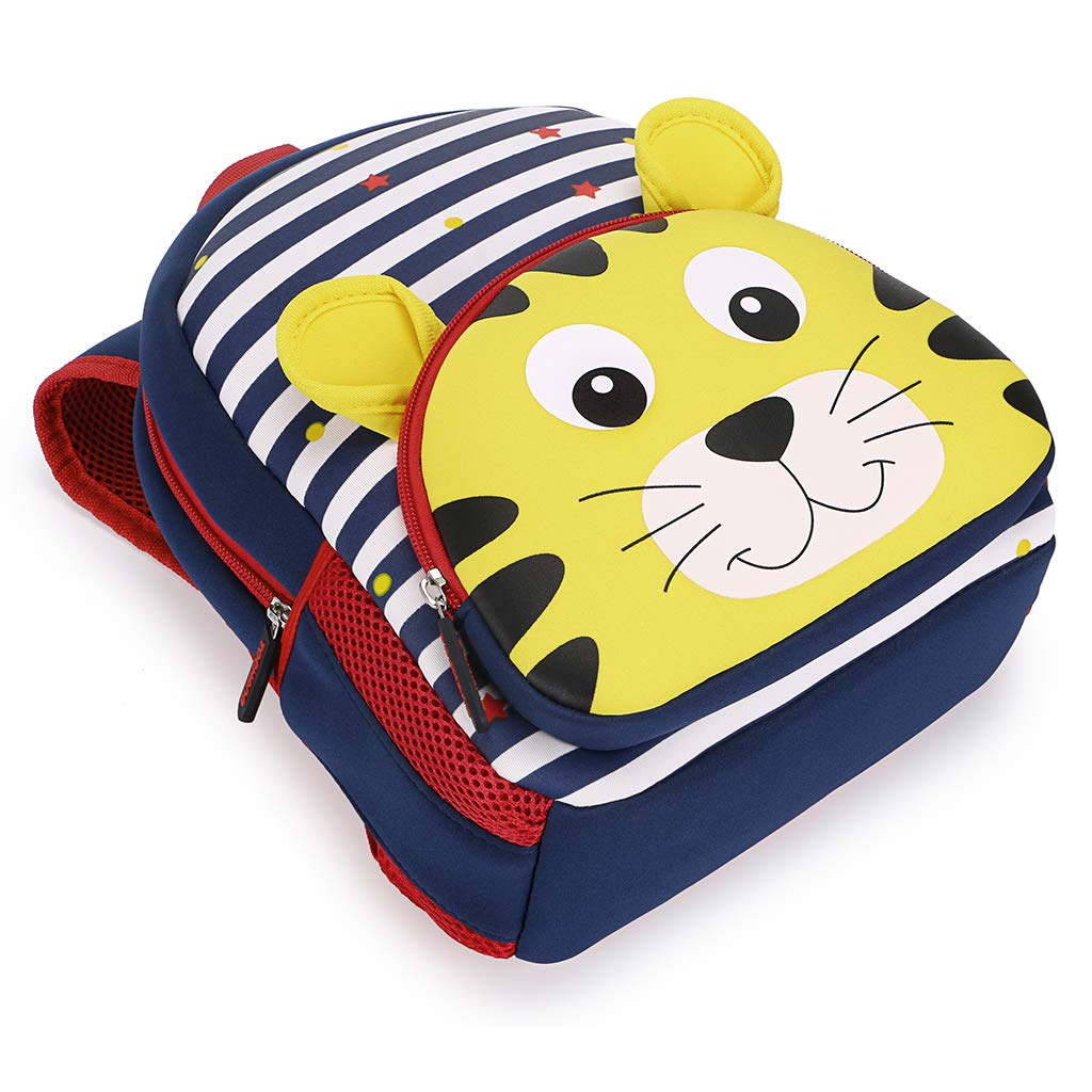 IGNPION Nursery Kids Backpacks Toddle Children School Bag Zoo Lunch Bag 3d Cute Animal Cartoon Preschool Rucksack Monkeysmall - View #9