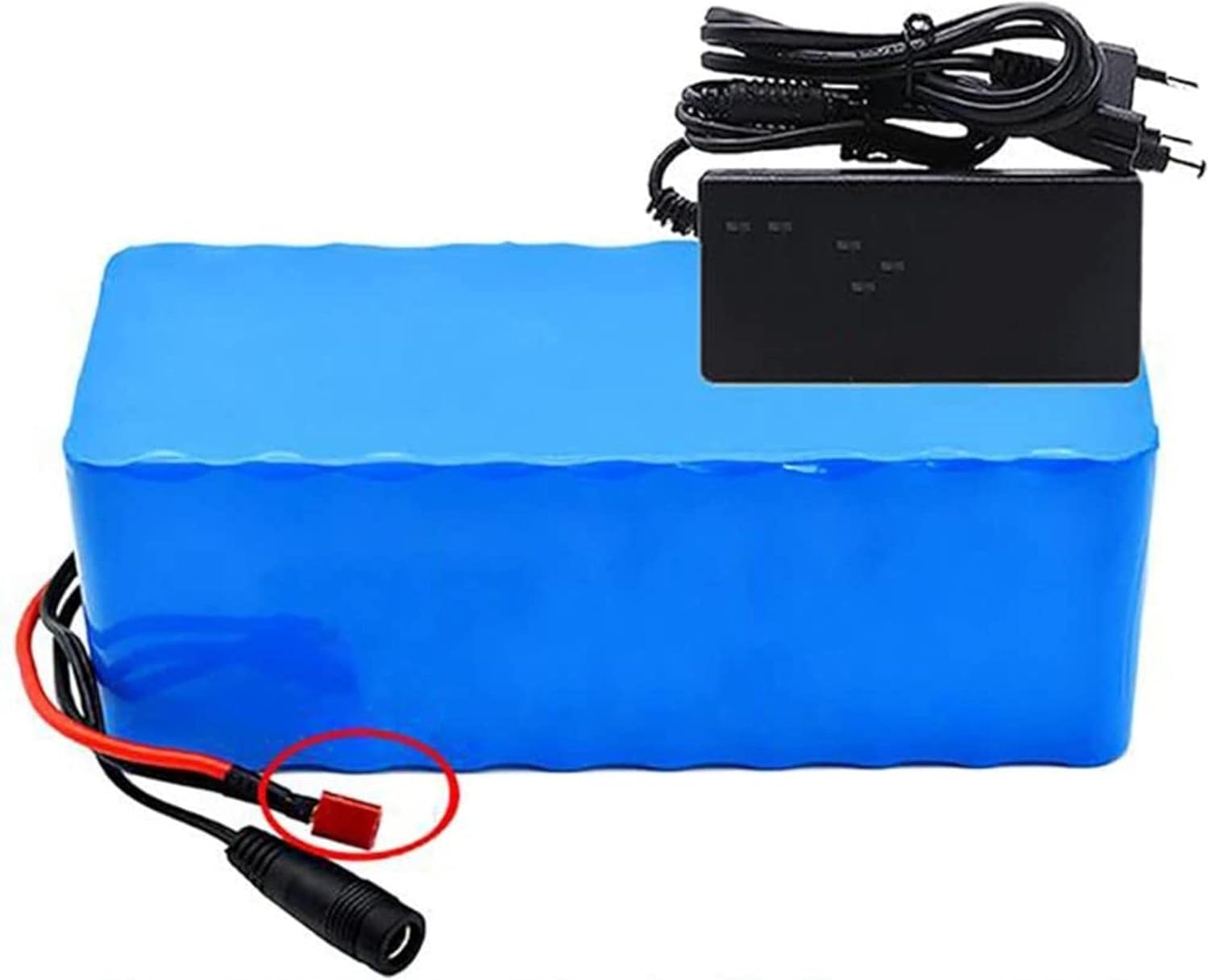 CNPRAZ Batería De Bicicleta Eléctrica, 24V 36V 48V Batería De Bicicleta Eléctrica De 10AH 12AH 15AH 20AH 30AH para 200W-1000W Motor De Scooter De Bicicleta, Batería De Iones De Litio 24V 10Ah,T Plug