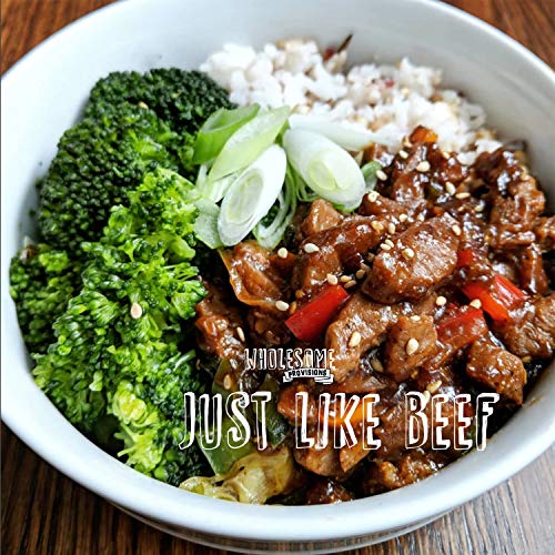 Textured Vegetable Protein (TVP), Vegan Meat Substitute, 100% Hexane Free, Made with #1 Graded Yellow Soybeans, 100% Vegan, Just Like Chicken & Beef, Unflavored, 2 Pack Assortment Bundle - Thumbnail 4