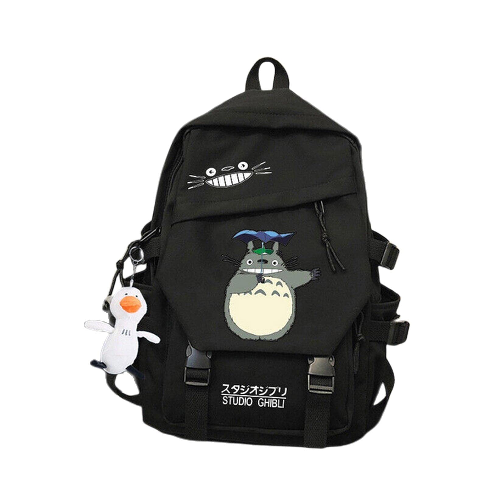 Plecaki damskie nylonowe plecaki torba na ramię anime kreskówka Totoro torby szkolne torba na książki dla mężczyzn torby podróżne