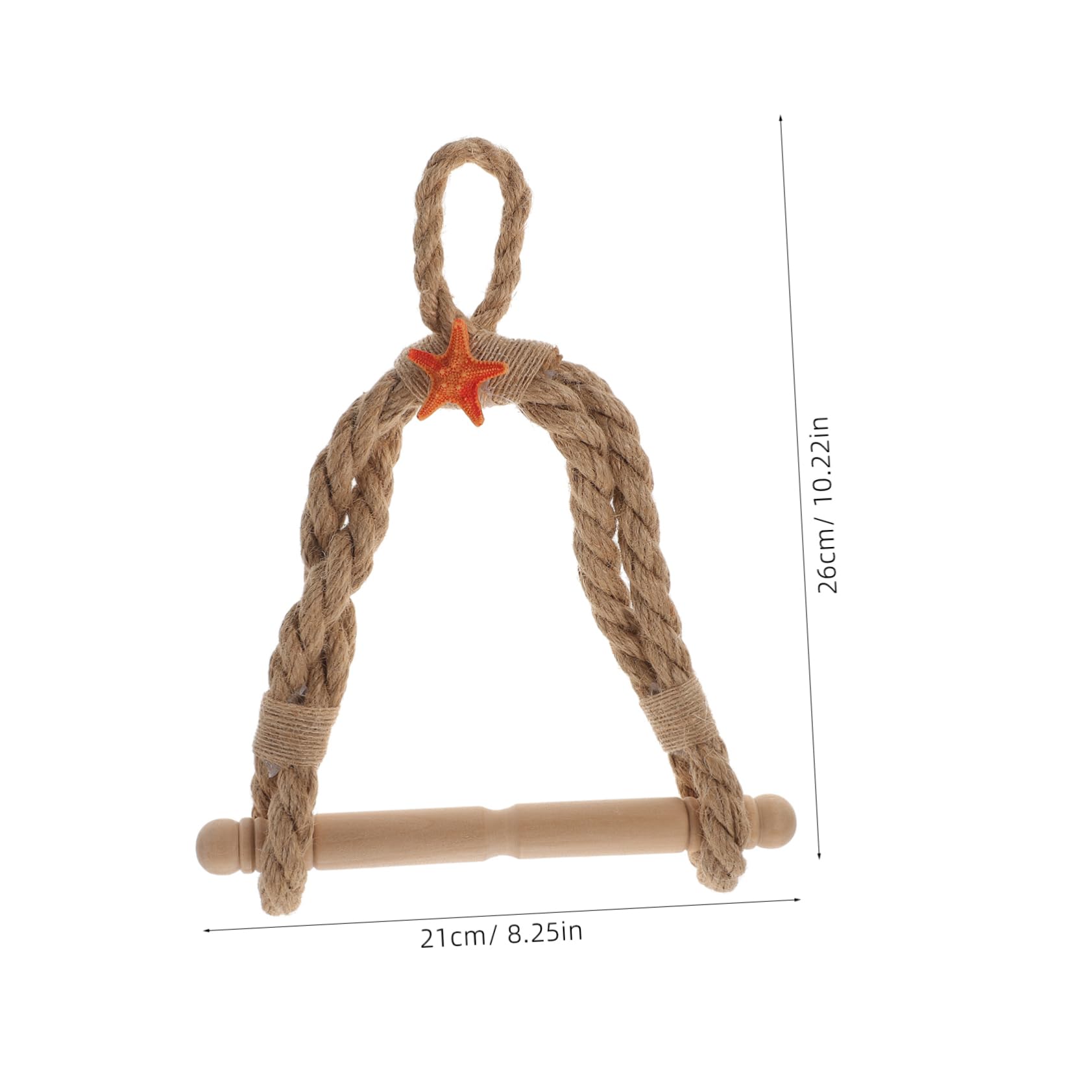 Maritimer Toilettenpapierhalter Aus Holz Und Seil – Mediterraner Stil Fürs Badezimmer