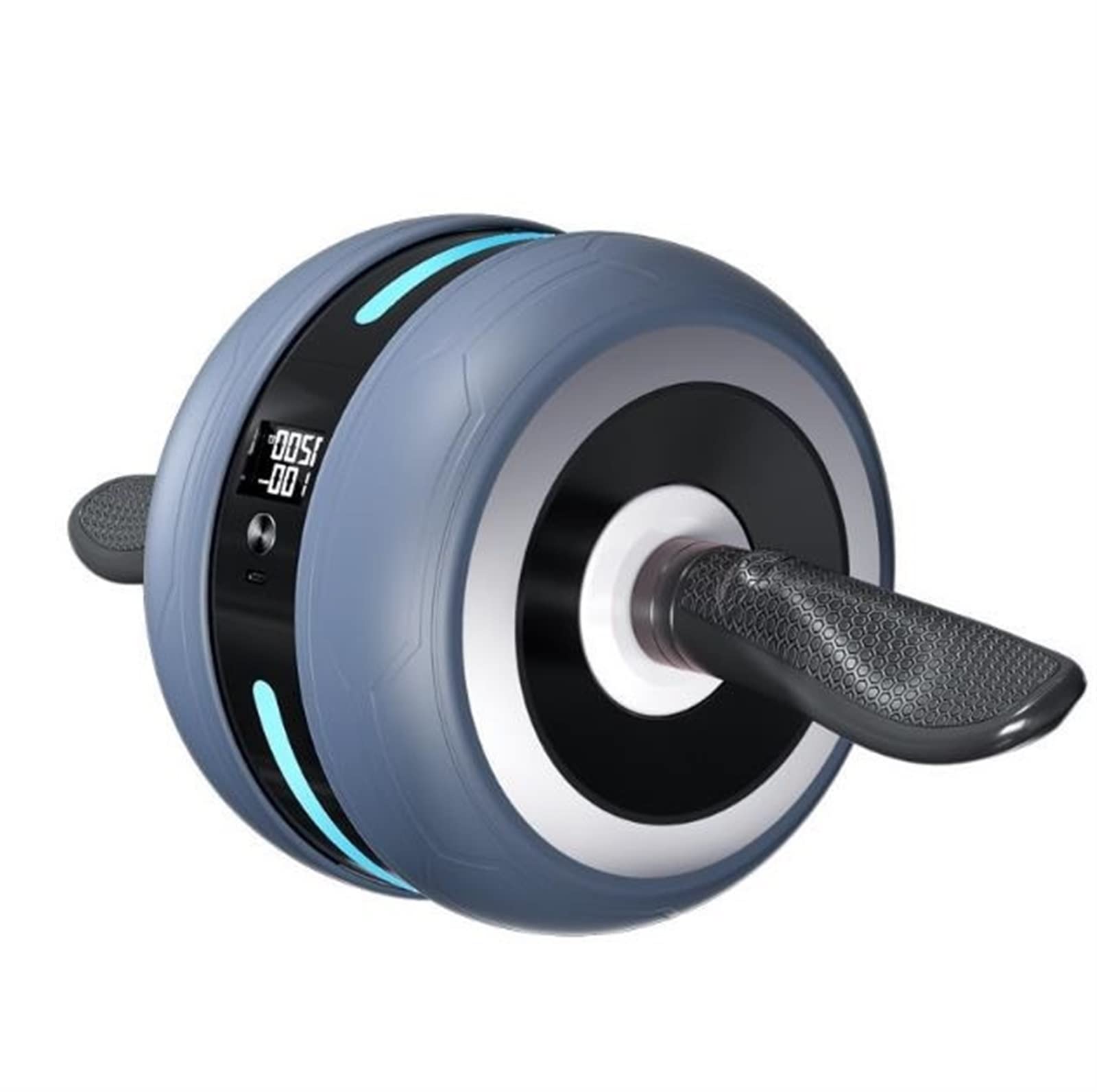 JESHK Abs Wheel Automatic Rebound Abdominal Muscle Roller Intelligent Counting Abdominal Wheel Home Gym Training Exercise Fitness Abdominal Muscle Exercise Equipment