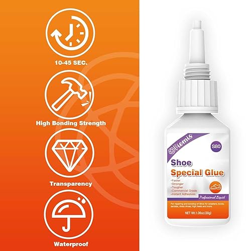 Miniatura 19 de Pegamento de silicona de 1.06 oz, pegamento de silicona transparente, instantáneo, impermeable, resistente al calor y flexible, pegamento fuerte