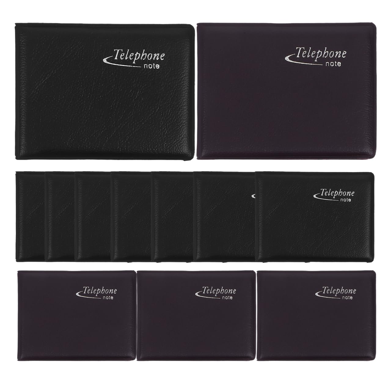 VILLFUL 12 Pack Pocket Address Book Mini Address Book Pocket Size Small and Phone Number for Recording Telephone Numbers Travel Home Office 7.50 X 6.00 X 1.00 Cm