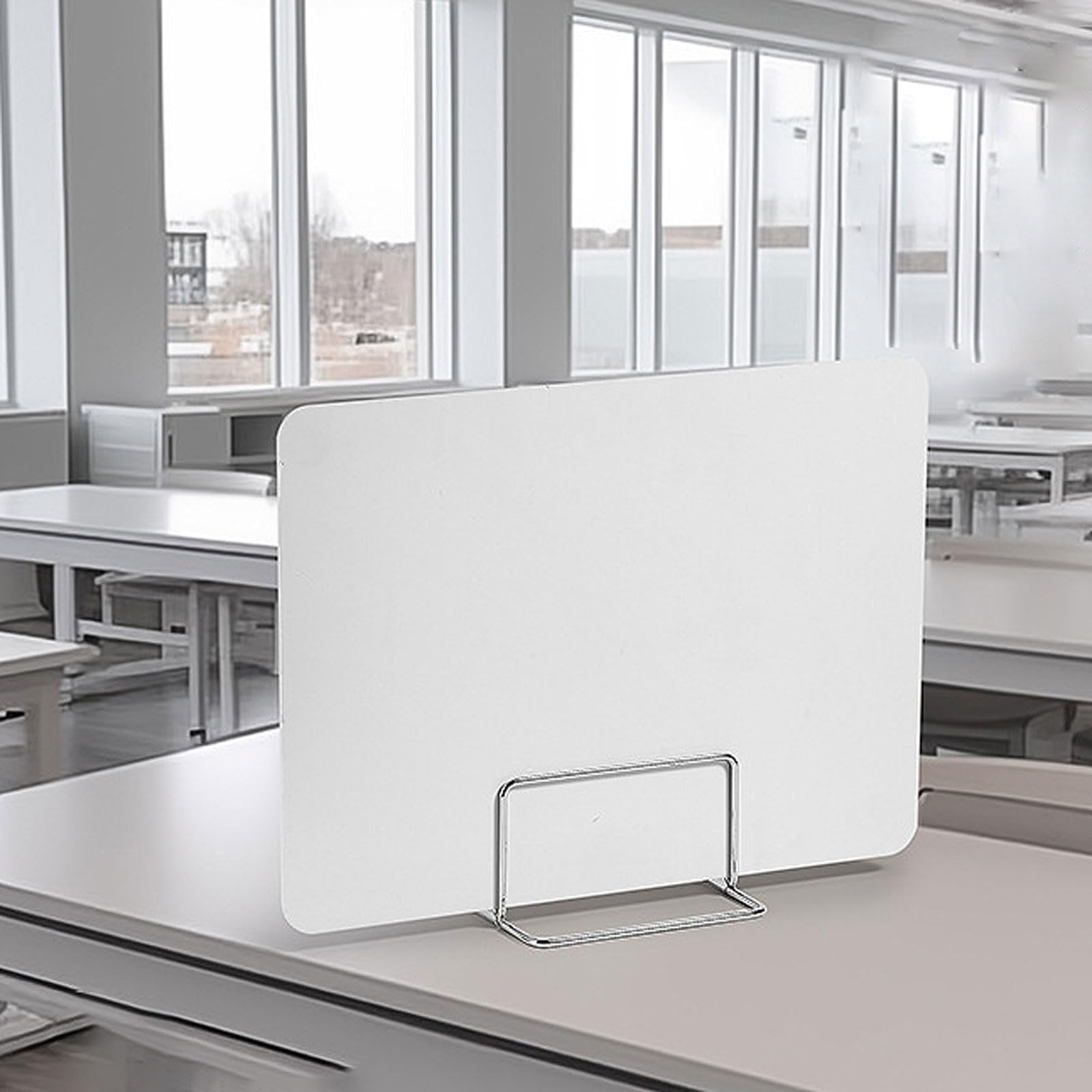 HJYCLFAZU Acoustic Desk Partition for Office Privacy, Freestanding Soundproof Divider to Reduce Noise and Visual Distractions in Home Classroom Settings