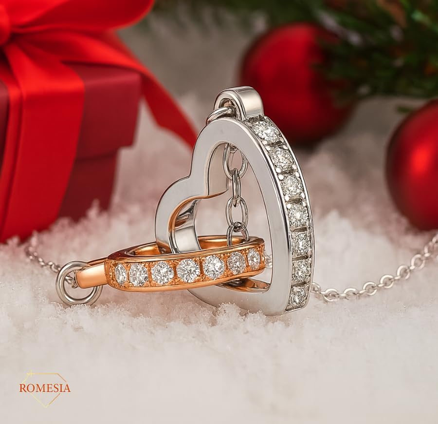 To My Soulmate Necklace For Women, Soul Mate Jewelry for Women, Future Wife Gifts, To My Wife Necklace from Husband, Gifts for Girlfriend, Pendant With Message Card - Image 7