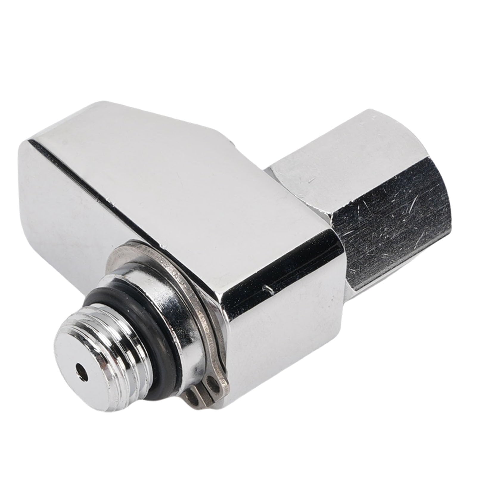 POENVFPO Té Haute Pression 1 à 2, Adaptateur de Plongée en Acier Inoxydable avec Déconnexion Rapide pour équipement de Plongée, Connecteur Haute Pression Fiable