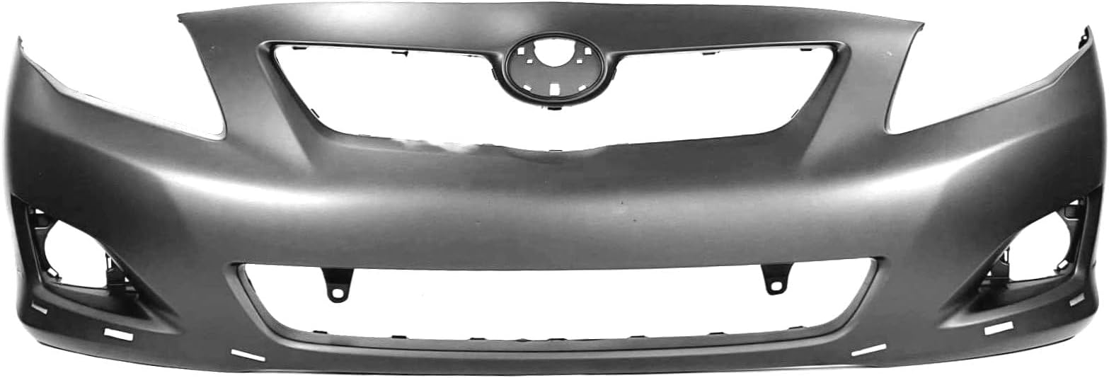 FitParts Compatible With Toyota Corolla 2009-2010 Front Bumper Cover Sedan Sport Models Only: S/XRS. New, Primed and Ready for Paint. W/O Air Deflectors. TO1000342 5211902989
