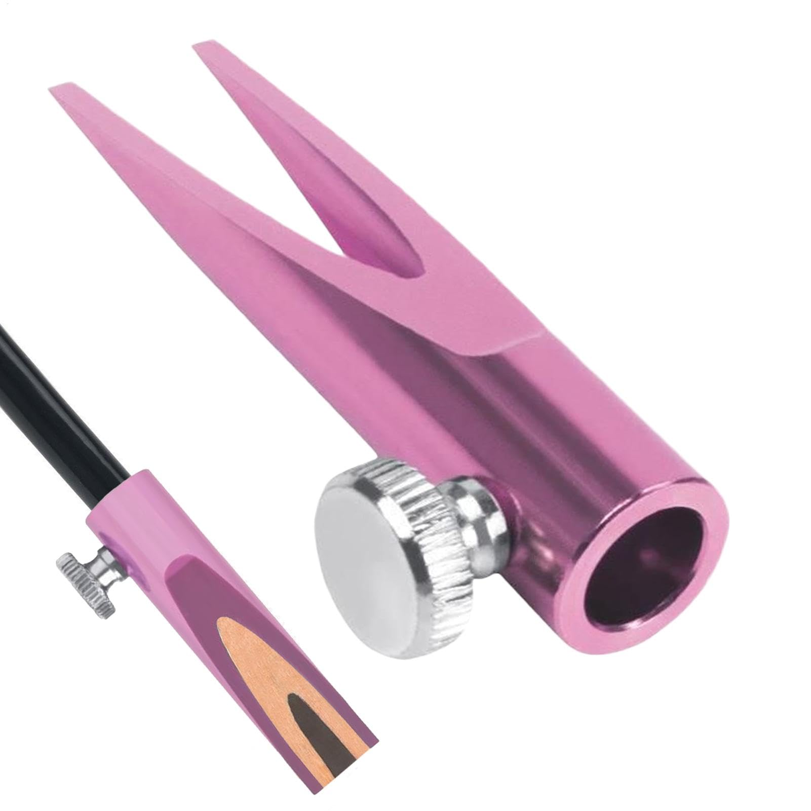 Pire à crayons pour les femmes, taille-crayon à crayons à sourcils,De dispositif de taille-crayon cosmétique des voyages - Outil d'aiguisme portable du stylo à sourcils pour petite amie, femme, ami