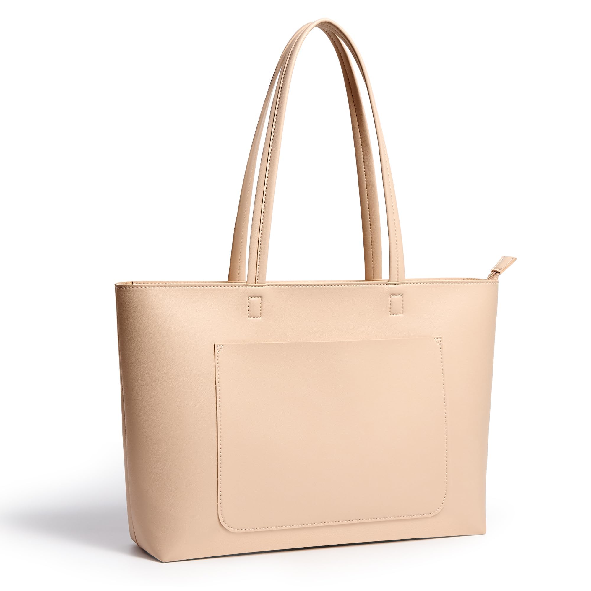 KALIDI Handtasche Damen Groß Shopper Tasche Damen PU Leder Tote Bag Wasserdichte Henkeltaschen mit Reißverschluss Innentasche Mode Schule Arbeit Freizeit Reisen
