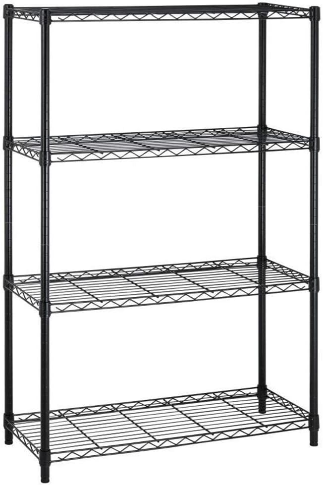 BestOffice 36"x14"x54" 4 Tier Layer Shelf Adjustable Steel Commercial Wire Metal Shelving Rack