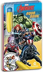 Aqua Book Vingadores: Para pintar com água!