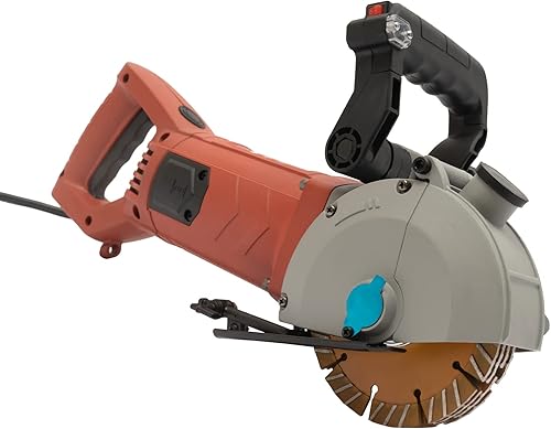Cortadora de pared de 4800 W, cortadora eléctrica de ranura de pared de 110 V, cazador de ranurado portátil con 5 piezas de sierra de 5.2 pulgadas y disponible en Yaxa Peru