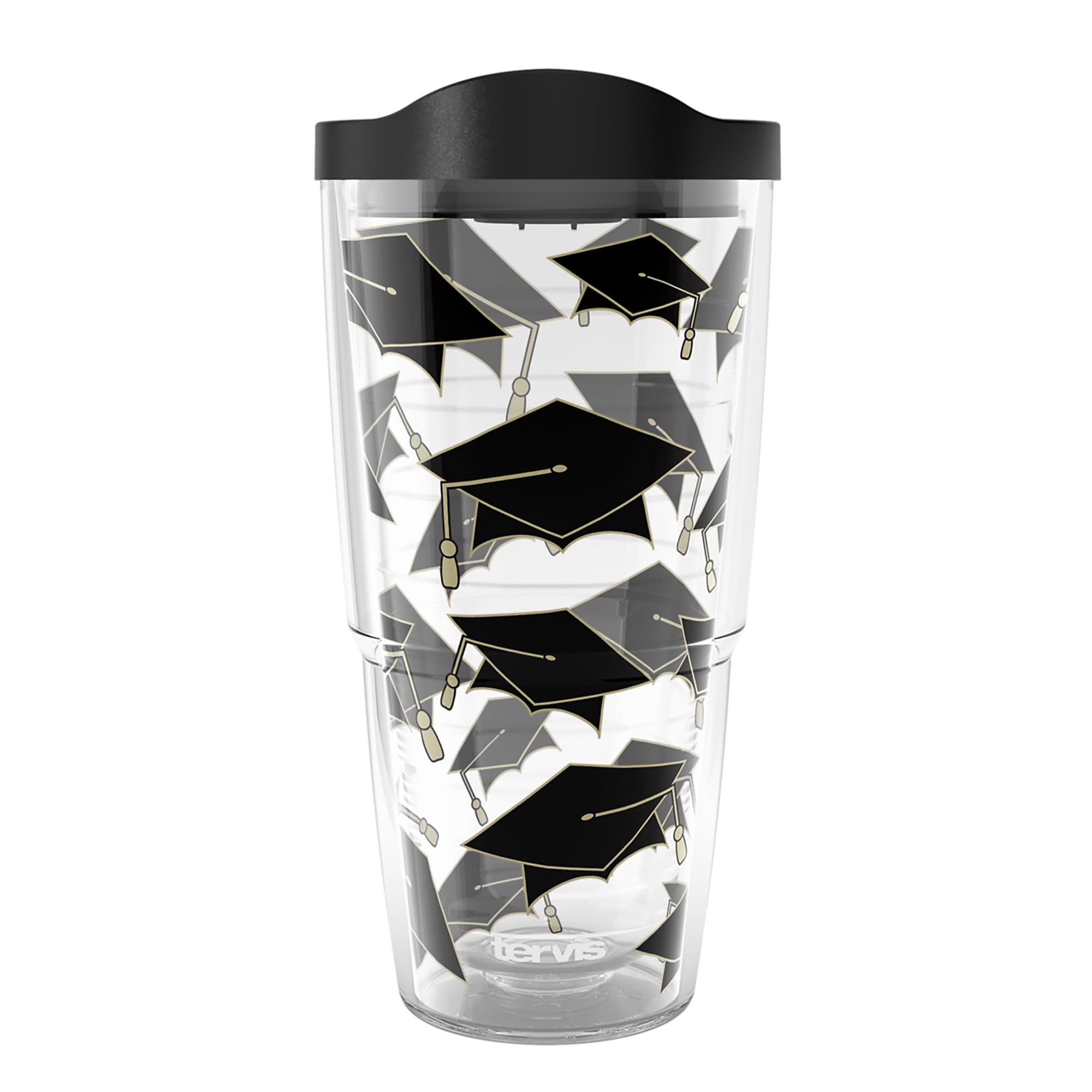 Tervis Graduation Cap Tassel Toss Insulated Tumbler, 24oz, Classic