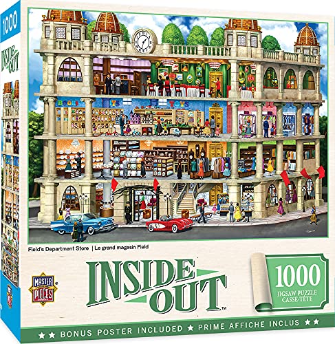Image of Inside Out Fields Department Store - 1000 Piece Jigsaw Puzzle
