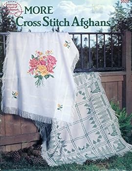 Paperback More Cross Stitch Afghans (Craft Book) Book
