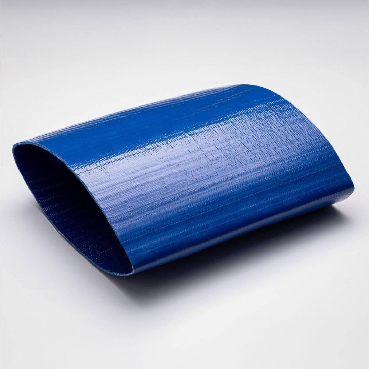Linxor - Tuyau de refoulement, d'arrosage plat en PVC - Bleu - Plusieurs tailles
