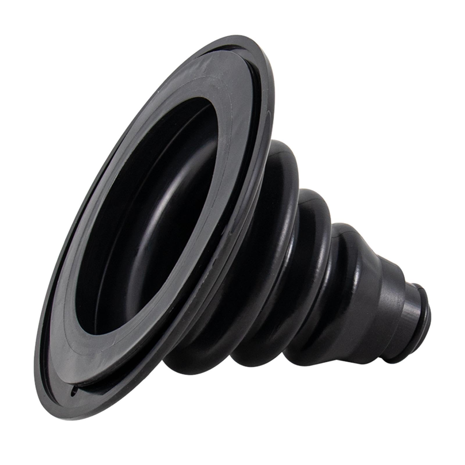 Generic Marine Engine Cable Boot for Boat Motor Well Protection, Black, 12cmx10.5cm