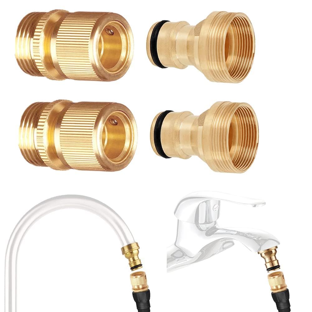 Amazon.com : Joywayus Faucet Quick Connect to Garden Hose 22mm