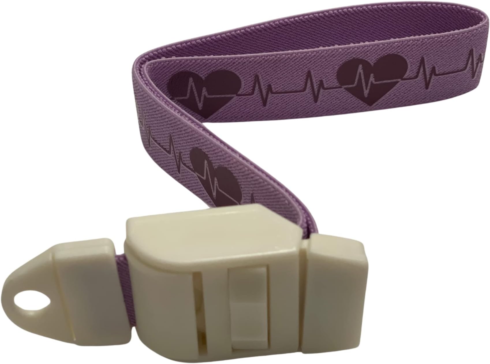 Lilac Heart/ECG Tourniquet - Quick and Slow Release - Latex Free