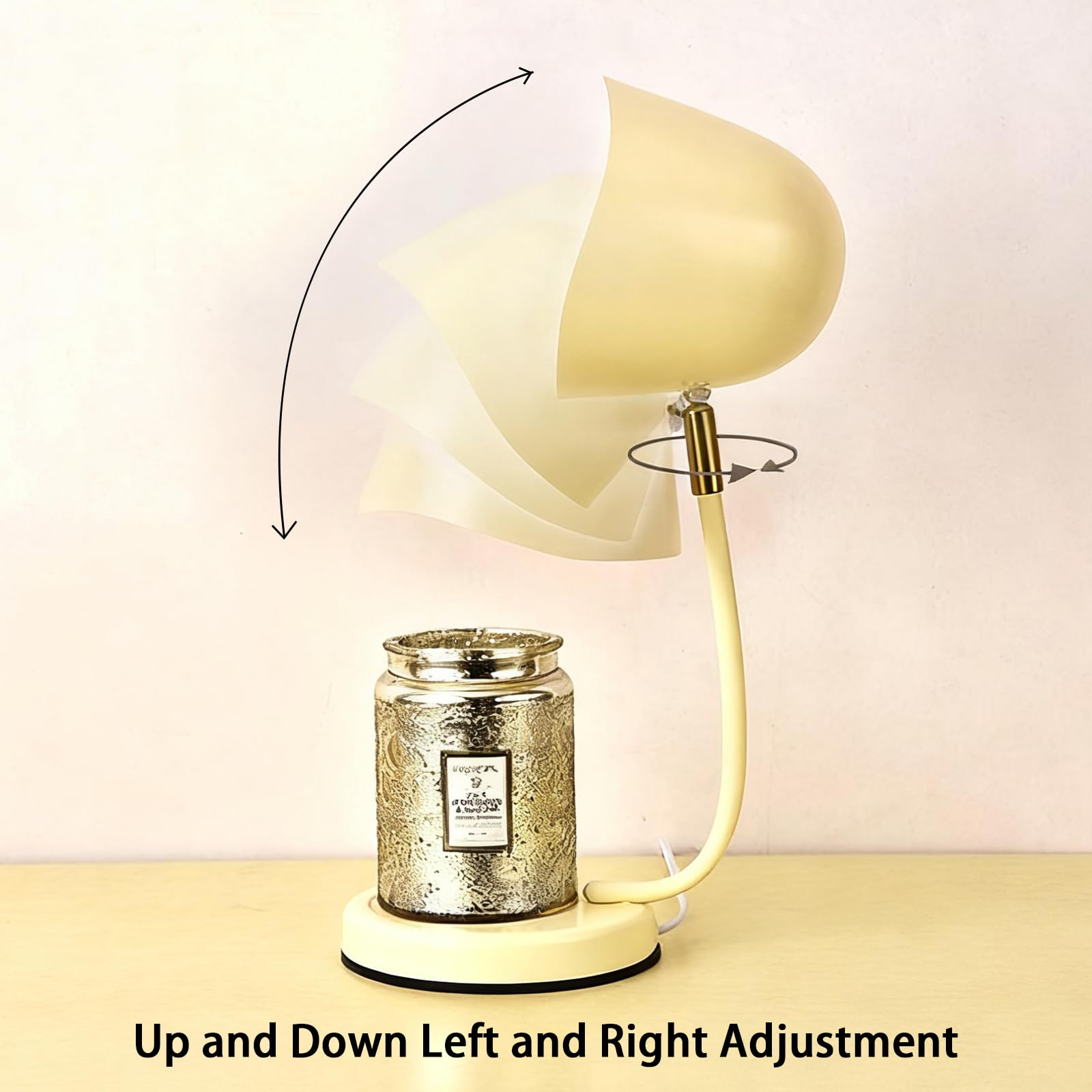 Lámpara calentadora de vela romántica con temporizador,Lámpara de mesa de vela de fusión en forma de cáscara de huevo Aromaterapia eléctrica,Calentador de cera atenuable para decoración Matcha Green