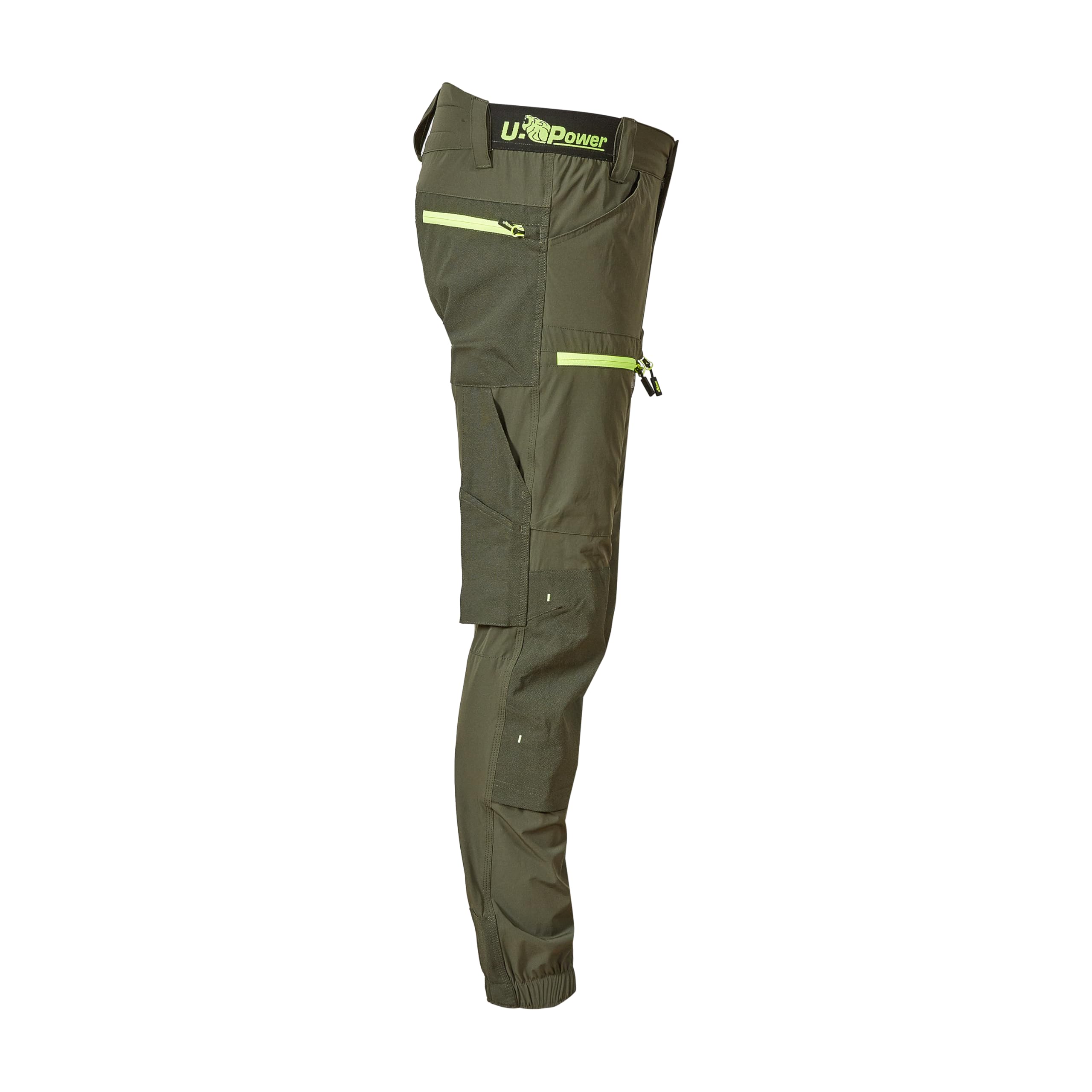 U Power Verde Oscuro Zapatos de Seguridad y contra Incendios Hombre