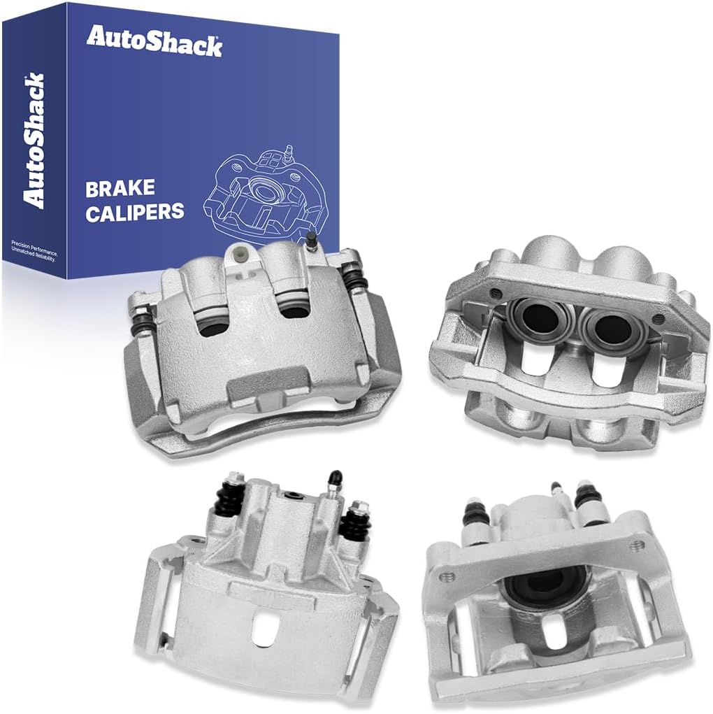 AutoShack Front & Rear Brake Calipers Replacement for 2011-2018 Ram 1500 2009-2010 Dodge Ram 1500 2007-2009 Dodge Durango 2007-2009 Chrysler Aspen 4-PC Set