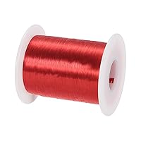 Vista 14 de MECCANIXITY - Alambre magnético de calibre 46 AWG - 0.04mm Hilo de cobre esmaltado - Bobina de alambre magnético de 14669 pies (4471m) - 50g Grado F