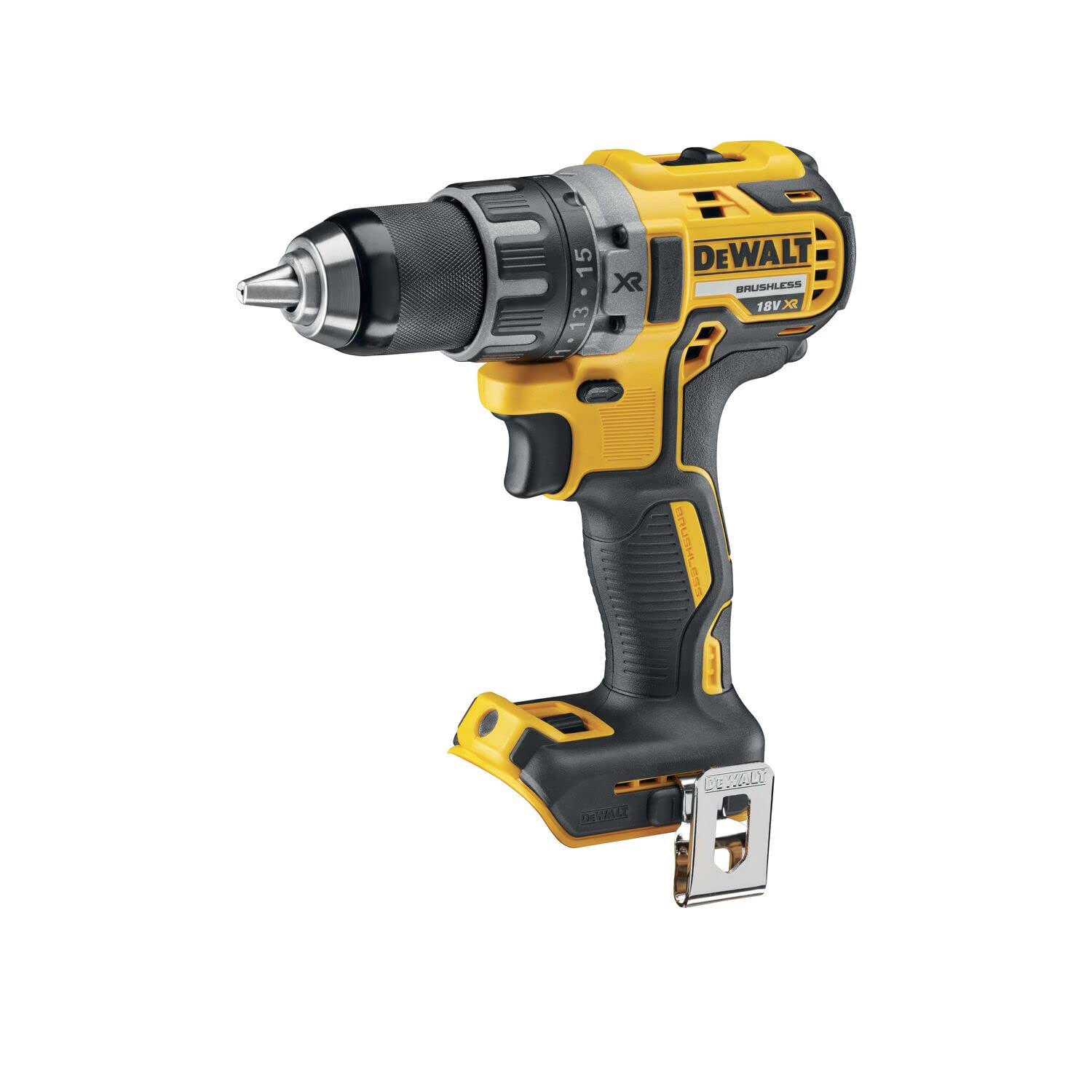 DEWALT - Kit 2 Outils avec Perceuse-Visseuse Compact DCD791 et Visseuse à Chocs DCF887, XR 18V, 5Ah - DCK268P2T-QW - Sans Fil - 3 Vitesses - Pour Métal, Béton et Bois
