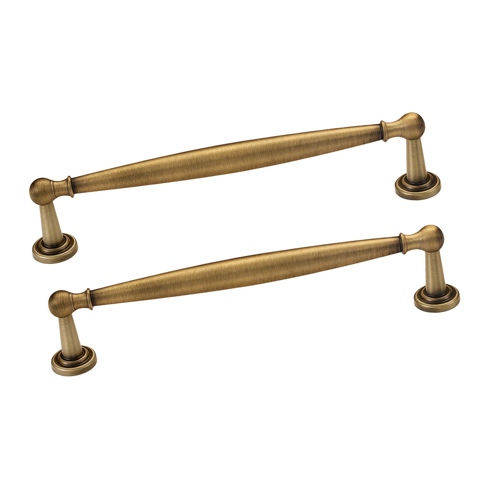 Strong Metal Cupboard Pulls with Smooth Surfaces & Easy Installation Classical Antique Bronze Door Handles for Interiors Antique Bronze Furniture Knobs