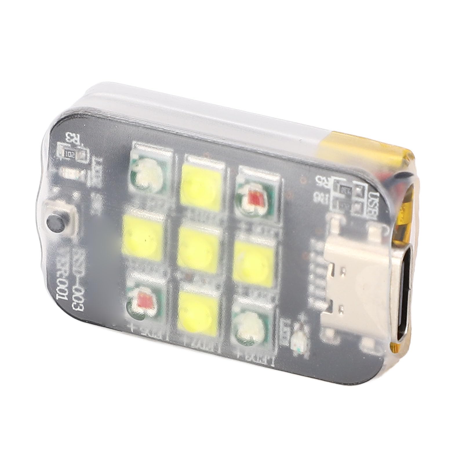 Yosoo Health Gear Luce Stroboscopica per Droni, Luce Anti-collisione Universale con 9 LED, Compatibile con Mini 4/4 Pro/Avata 2, Accessorio di Sicurezza Volo Notturno per Droni